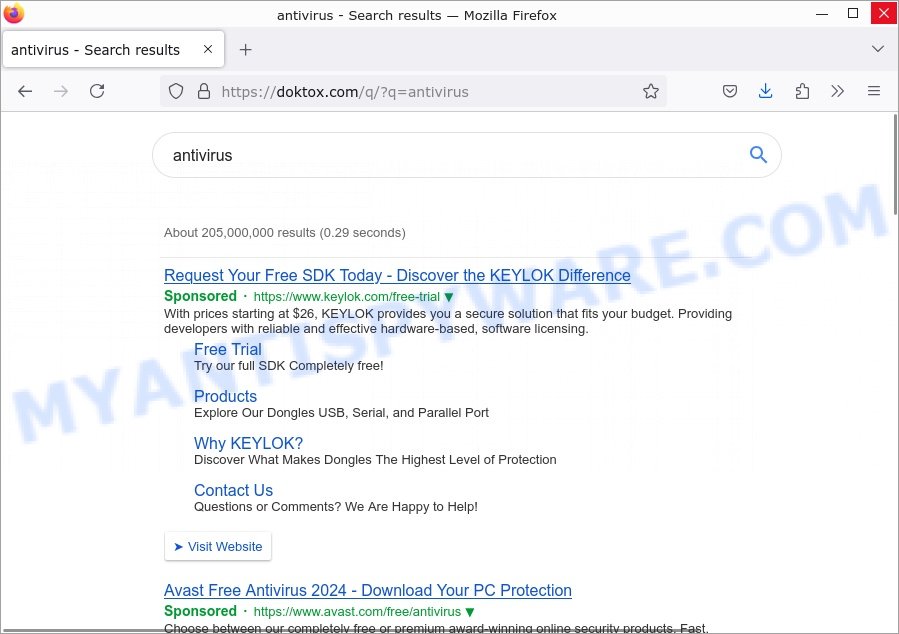Remove Doktox.com Redirect Virus: Chrome, Edge, Firefox
