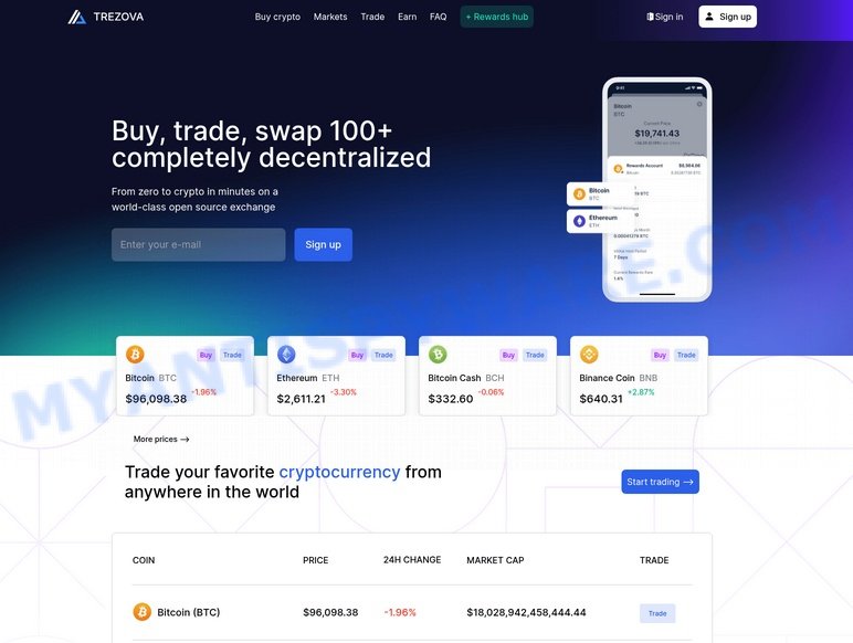 Trezova.com Elon Musk Bitcoin Promo Code: A Dangerous Crypto Scam
