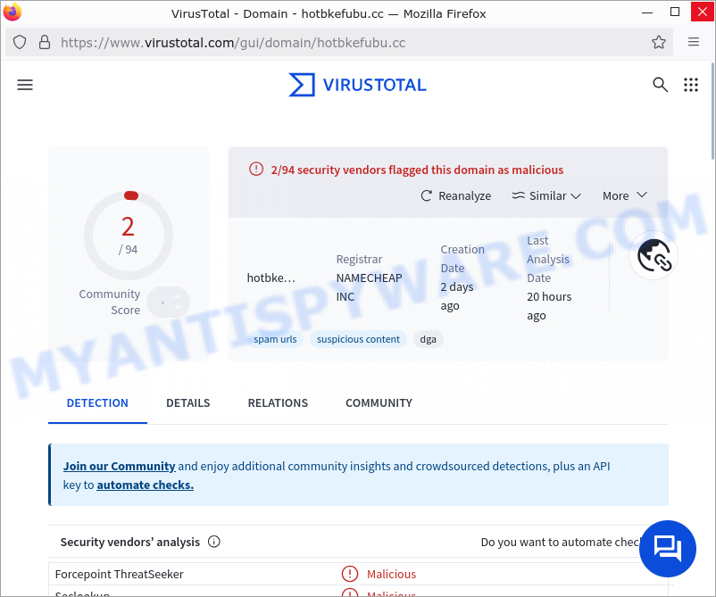How to remove Hotbkefubu.cc pop-up ads